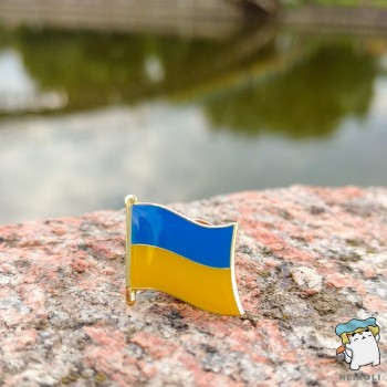 Значок, пін, брошка Прапор України